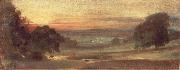 John Constable The Valley of the Stour at Sunset 31 October 1812 oil on canvas